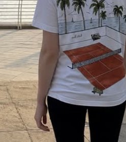 Padel Court Palms T-shirt